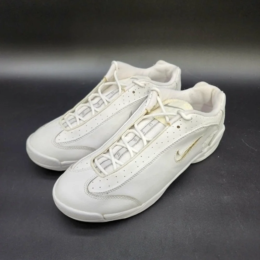 Nike Air‎ Court Imager Womens White Silver Vintage Y2K Retro Cheer Shoe 9.5